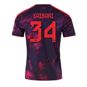 Bayern Munich Ismael Saibari #34 Jalkapallovaatteet Kolmaspaita 2026-27 Lyhythihainen